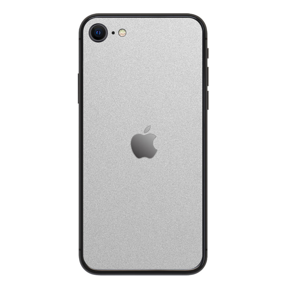 iPhoneSE 2nd Generation 3rd Generation Silver Back Cover